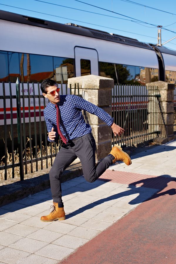 outfit botas panama jack hombre